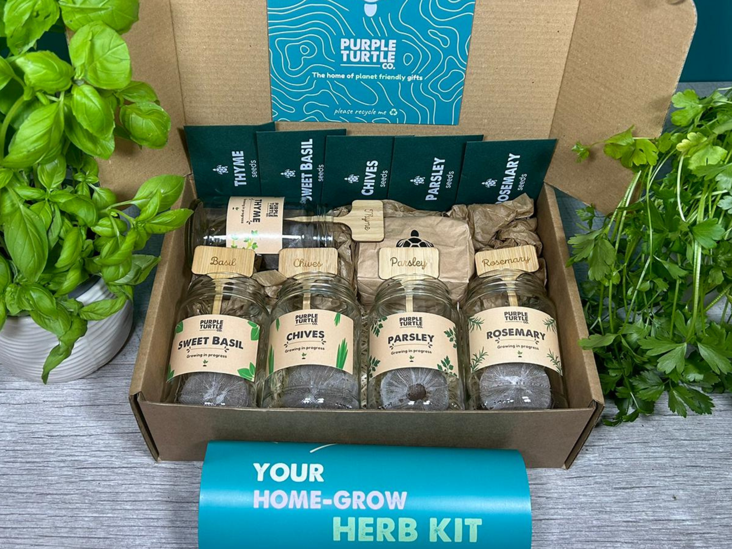 Start Growing Your Own Herbs Gift Set